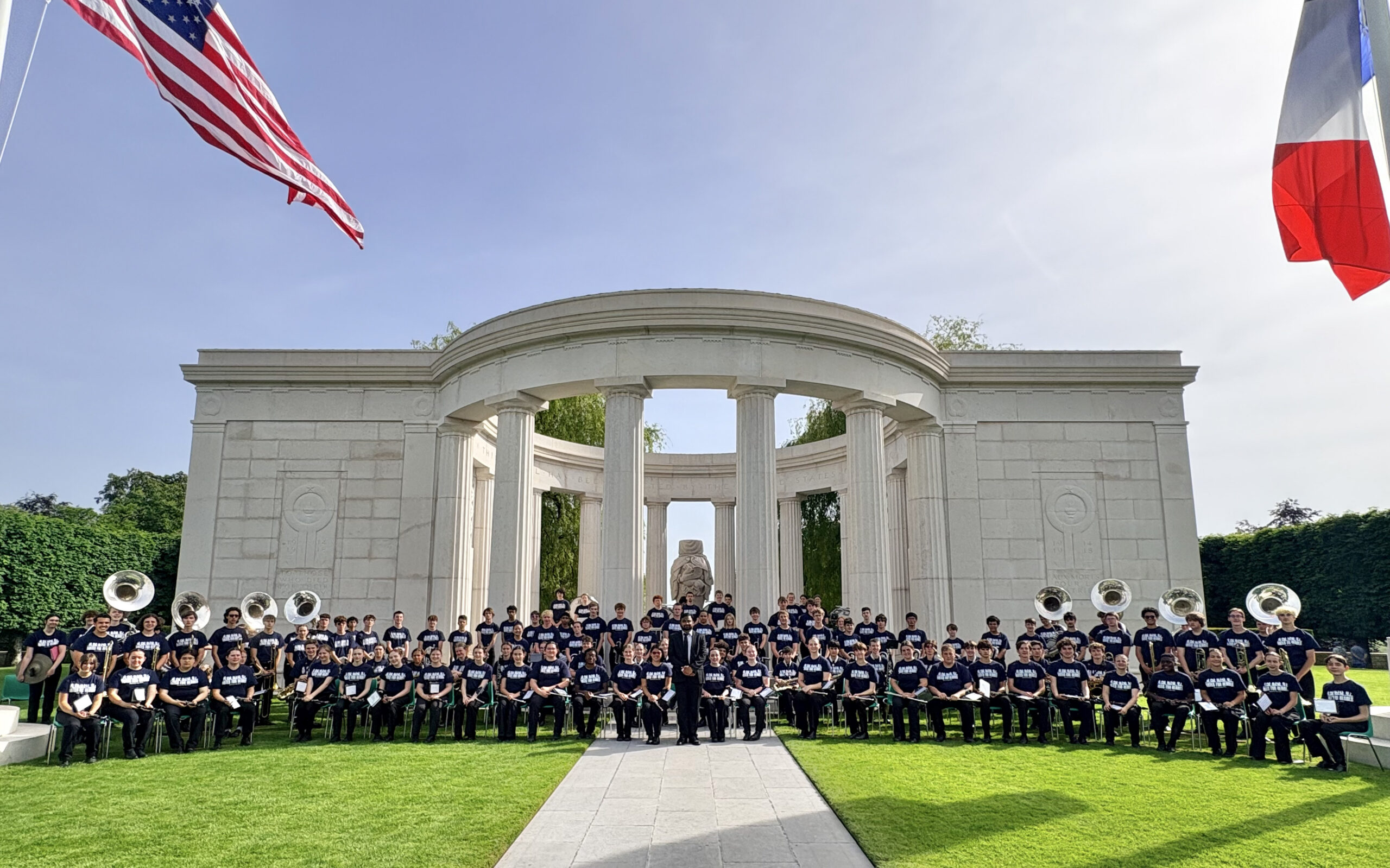 Fort Mill High School Band memorial tribute