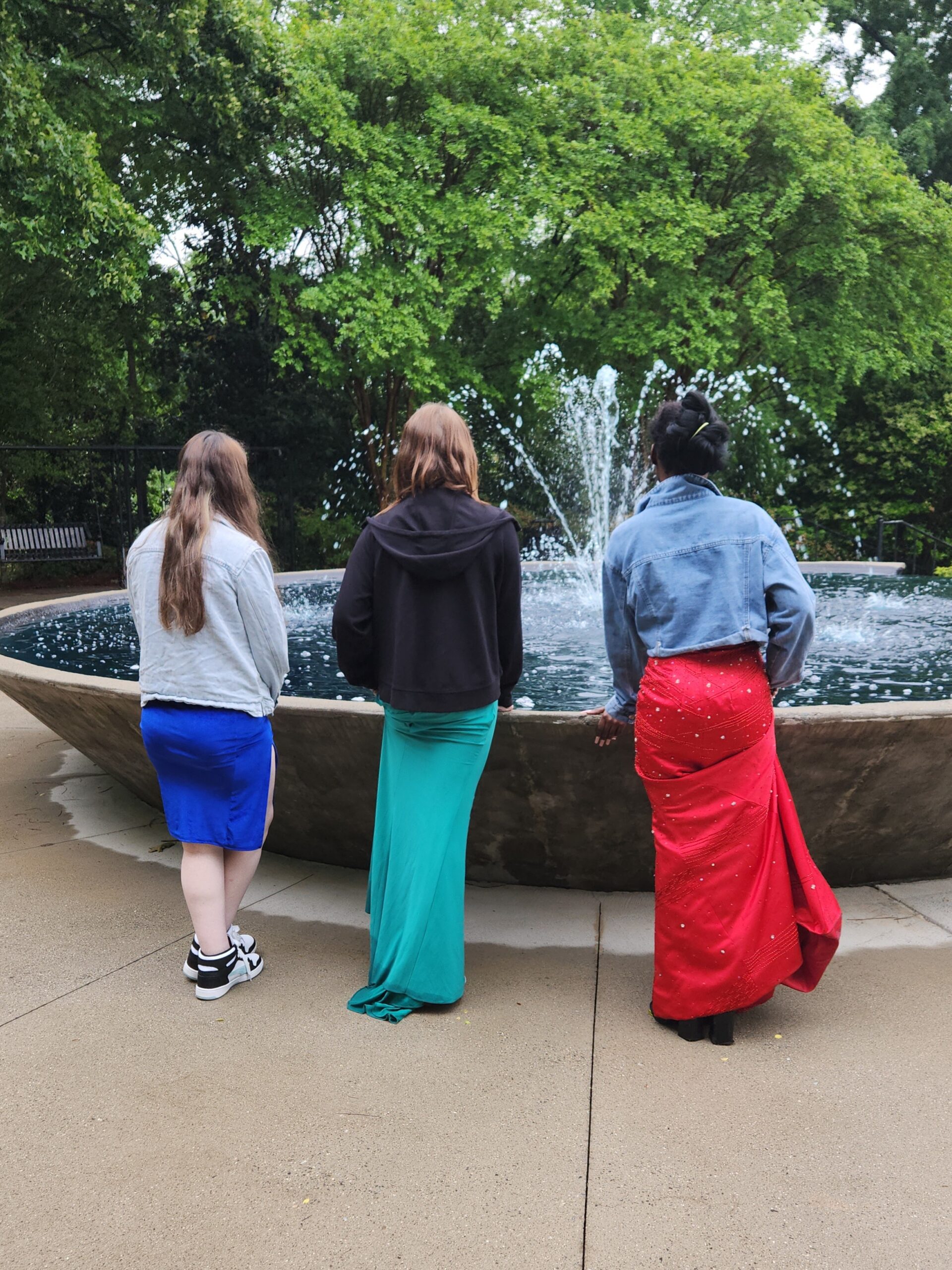 Formal dresses at Children's Attention Home