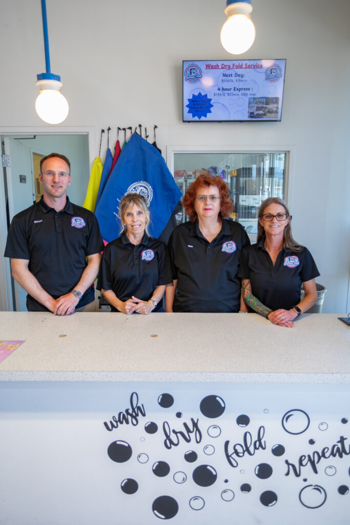 Sandy Creek Laundromat team